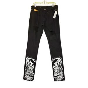 NWT - Size 30 - Men's Watson Skull Hit Jeans - $150 Retail